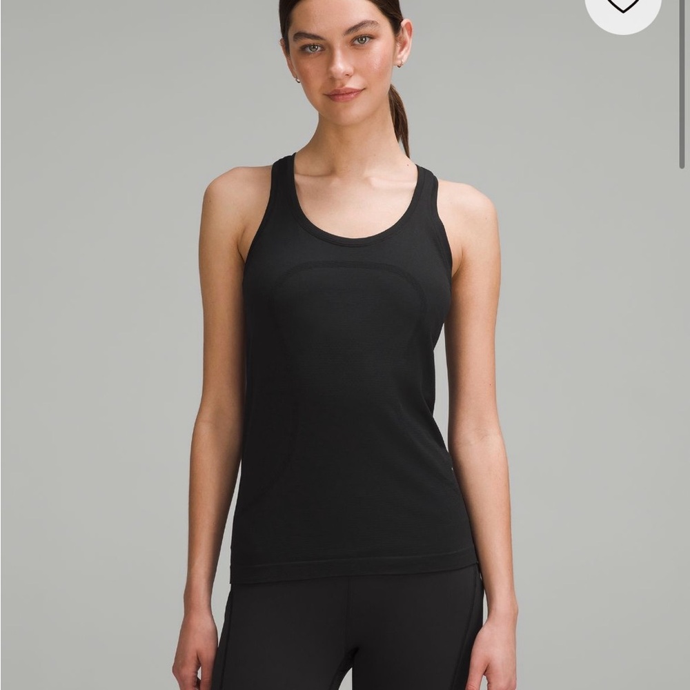 lululemon athletica Black Tank Top